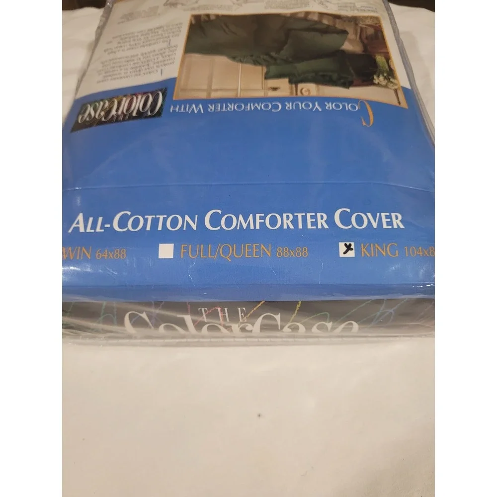 The  Color Case  Cover Comforter  Blue